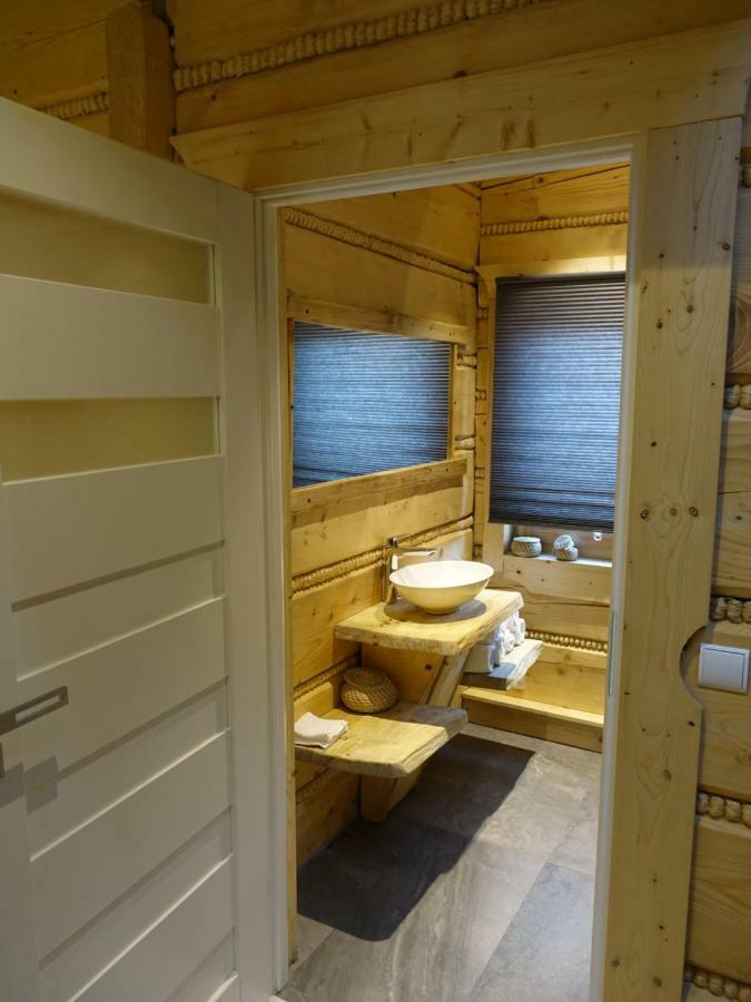 Domki Zawoja Z Jacuzzi Eksteriør bilde